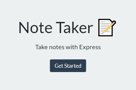 Note Taker: Get Started
